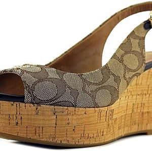 Coach Women's Ferry Wedged Sandals